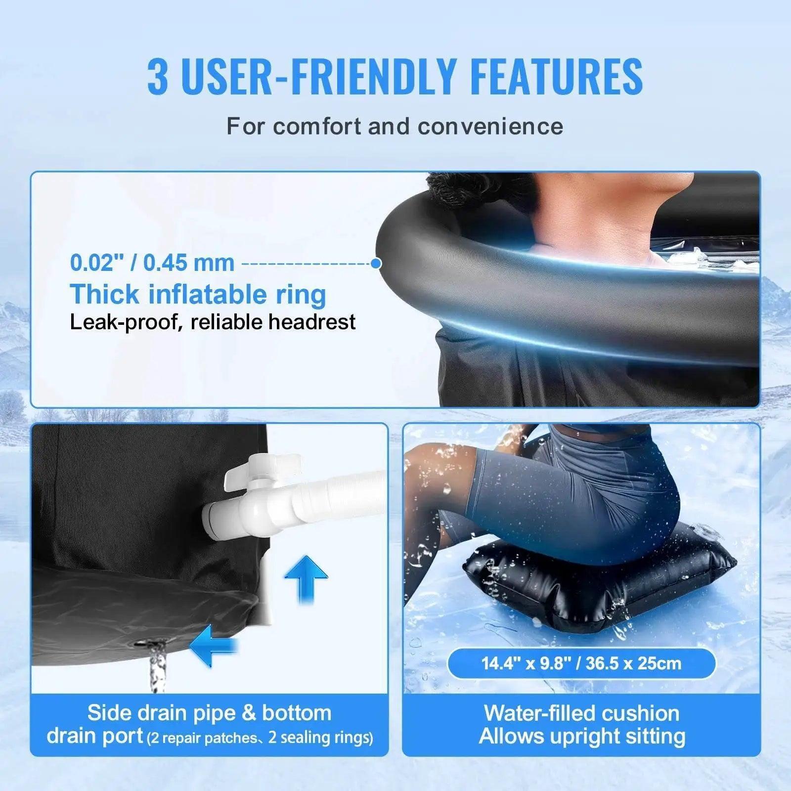  Ice Bath Tub – Portable Cold Water Therapy for the Family -  ToylandEU™