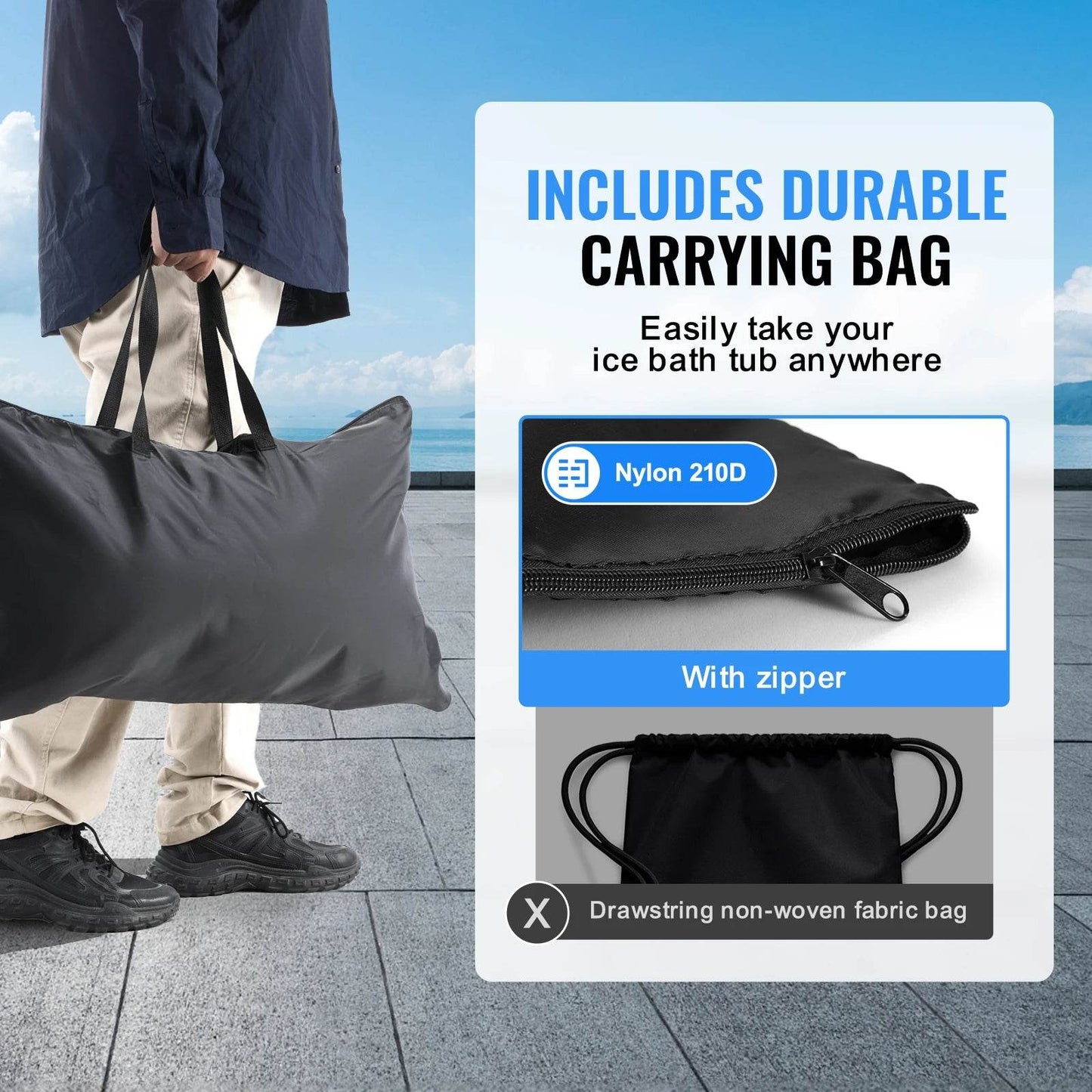 Ice Bath Tub – Portable Cold Water Therapy for the Family - ToylandEU