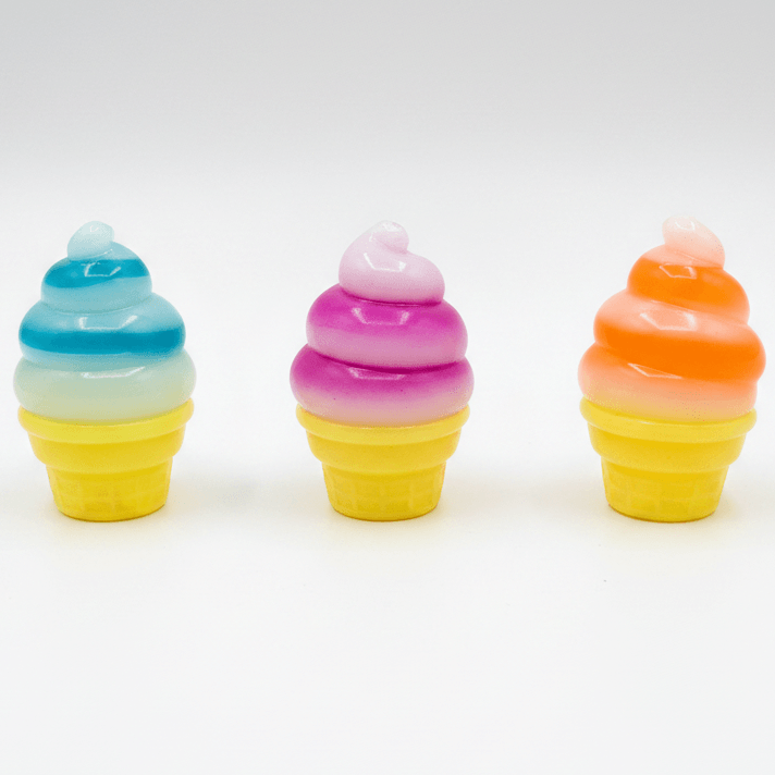 Ice Cream Cone Squishies | Three Pack | Toylandeu™