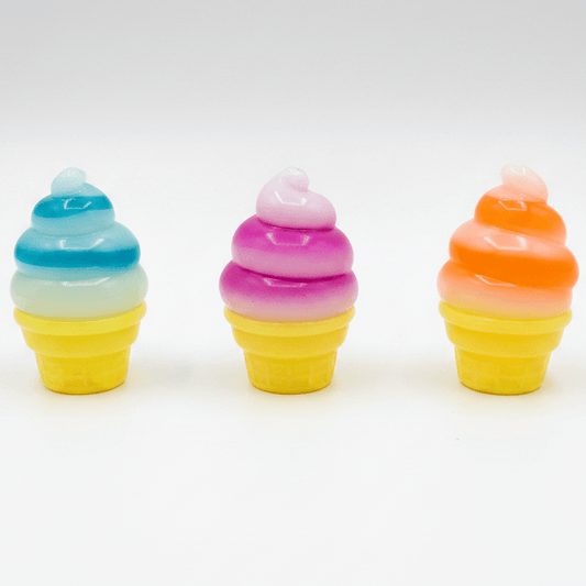 Ice Cream Cone Squishies | Three Pack | Toylandeu™