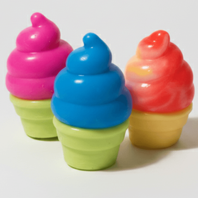 Ice Cream Cone Squishies | Three Piece Set | Toylandeu™