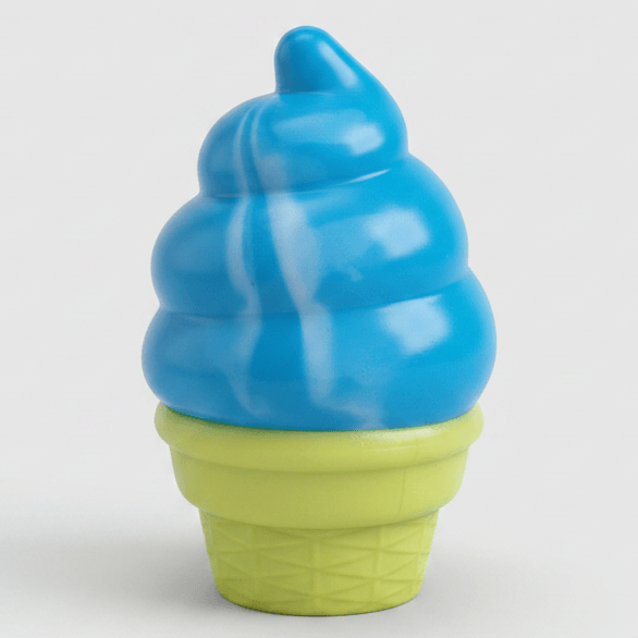 Ice Cream Cone Squishy | Blue Slow Rising | Toylandeu™
