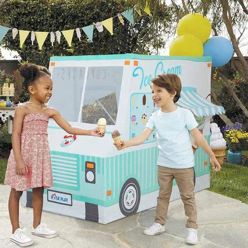Colorful Ice Cream Truck Playhouse For Imaginative Pretend Play - ToylandEU