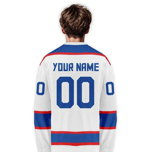  Personalized Custom Slovakia Ice Hockey Jersey - Any Name & Number for Men, Women, Youth, and Kids Team Uniform -  ToylandEU™