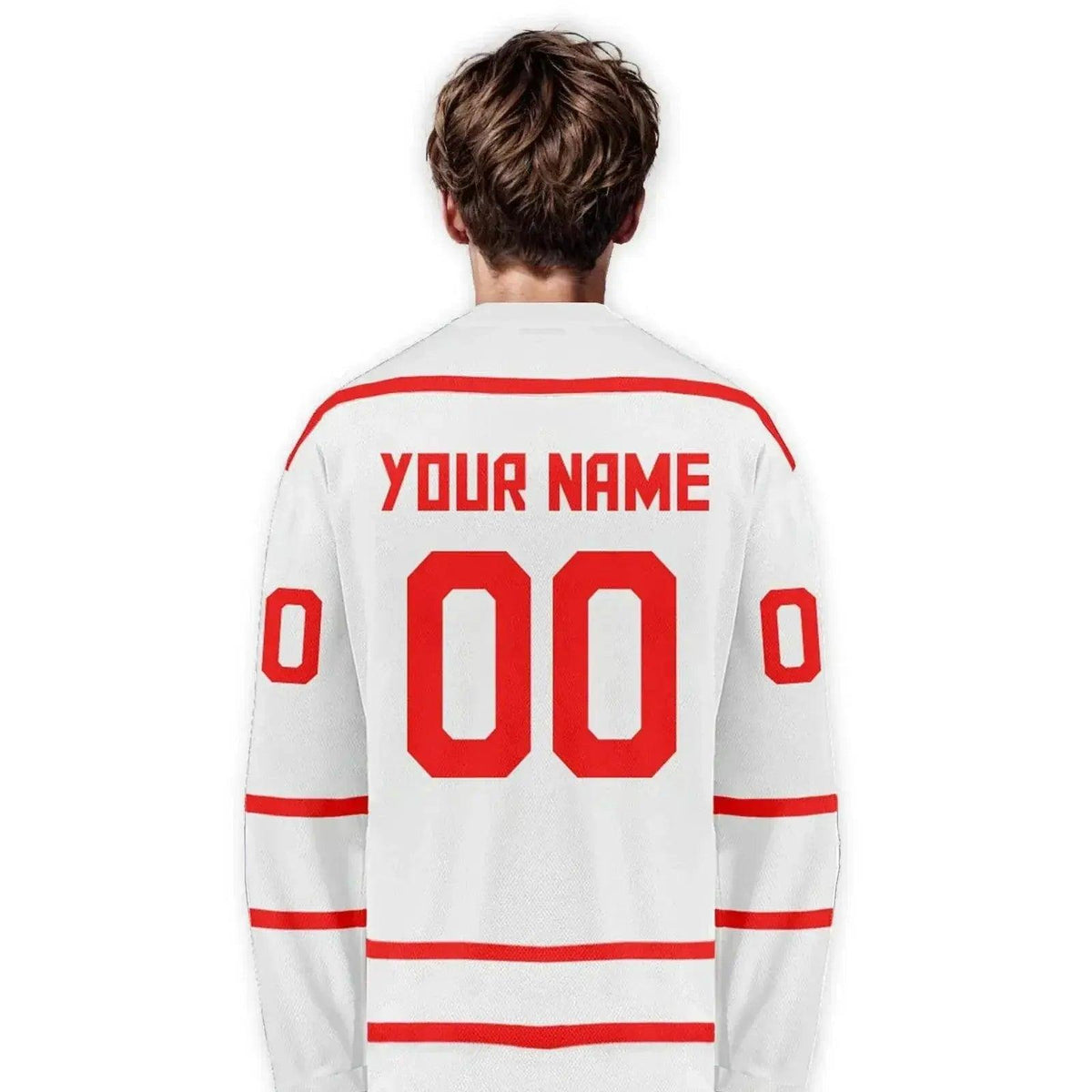  Personalized Swiss Hockey Jersey for Fans - Custom Name & Number Ice Hockey Uniform for Men, Women, and Youth -  ToylandEU™