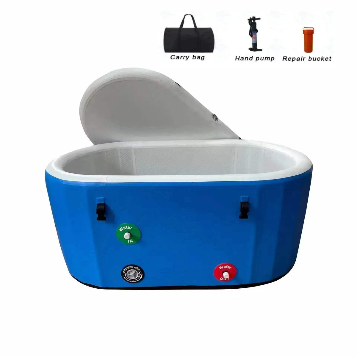  Stock 132cm Cold Immersion Training Ice Bath Tub Large Collapsible Cold Plunge Pod for Indoor Outdoor Use -  ToylandEU™