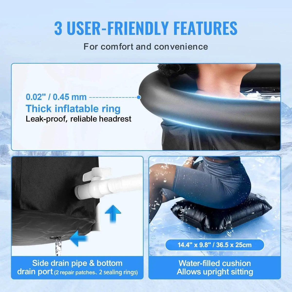  Ice Bath Tub – Portable Cold Water Therapy for the Family -  ToylandEU™