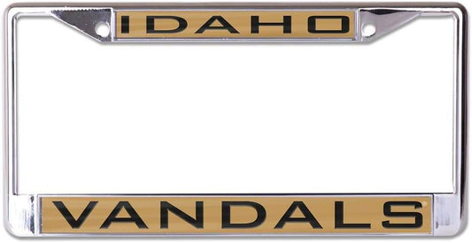 Idaho Vandals License Plate Frame Inlaid Style Chrome - ToylandEU