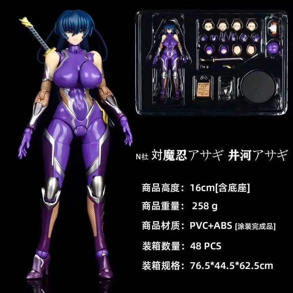 Igawa Asagi Action Figure With Bonus Accessories Articulated - ToylandEU