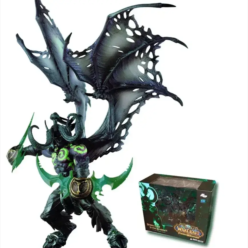 Illidan Stormrage Demon Hunter Action Figure Deluxe Boxed - ToylandEU