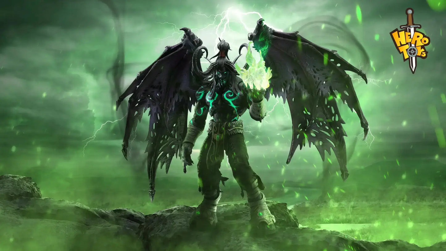 Illidan Stormrage OneTenth Scale Demon Hunter Action Figure Premium Collectible - ToylandEU