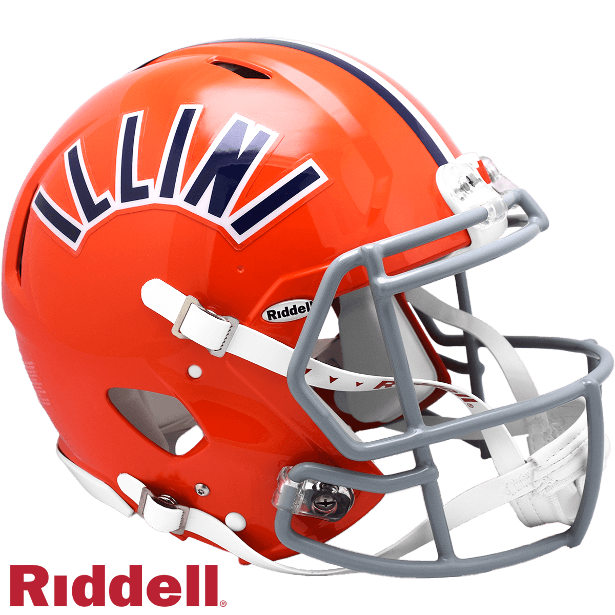 Illinois Fighting Illini Helmet Riddell Authentic Full Size - ToylandEU