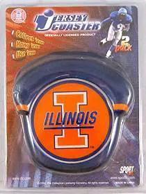  Illinois Fighting Illini Jersey Style Coaster Set Pack -  ToylandEU™