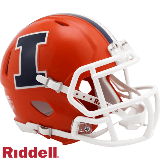 Illinois Fighting Illini Mini Speed Style Riddell Helmet - ToylandEU
