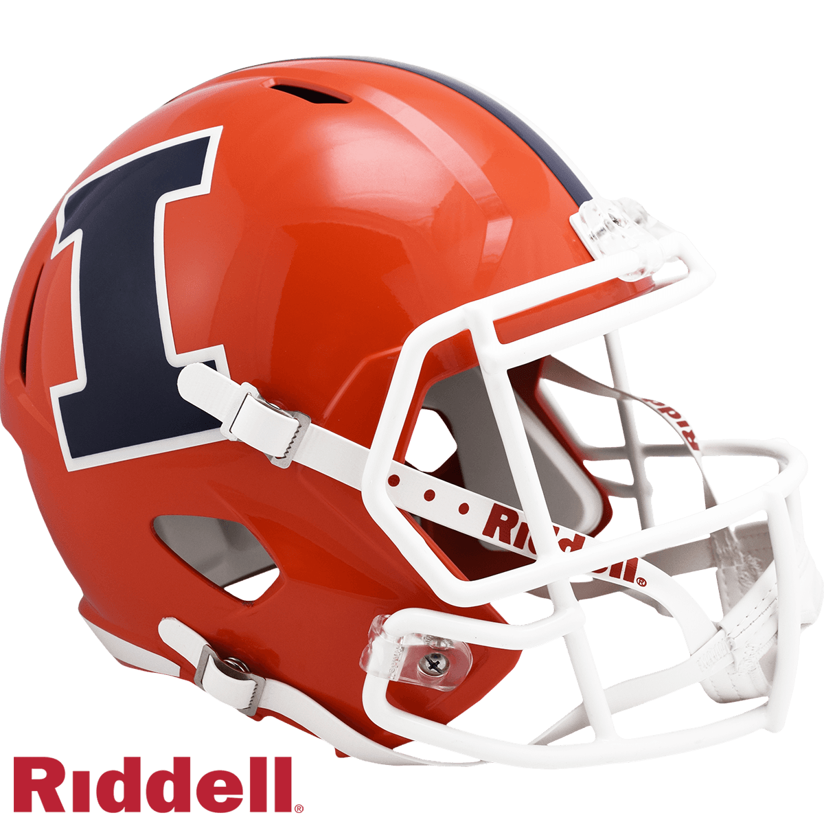Illinois Fighting Illini Riddell Replica Speed Style Helmet - ToylandEU