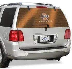  Illinois Fighting Illini Window Film Rear -  ToylandEU™