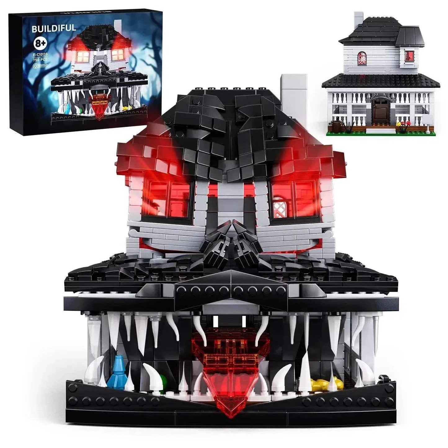  Illuminated Haunted House Blocks Model Toyland EU -  ToylandEU™
