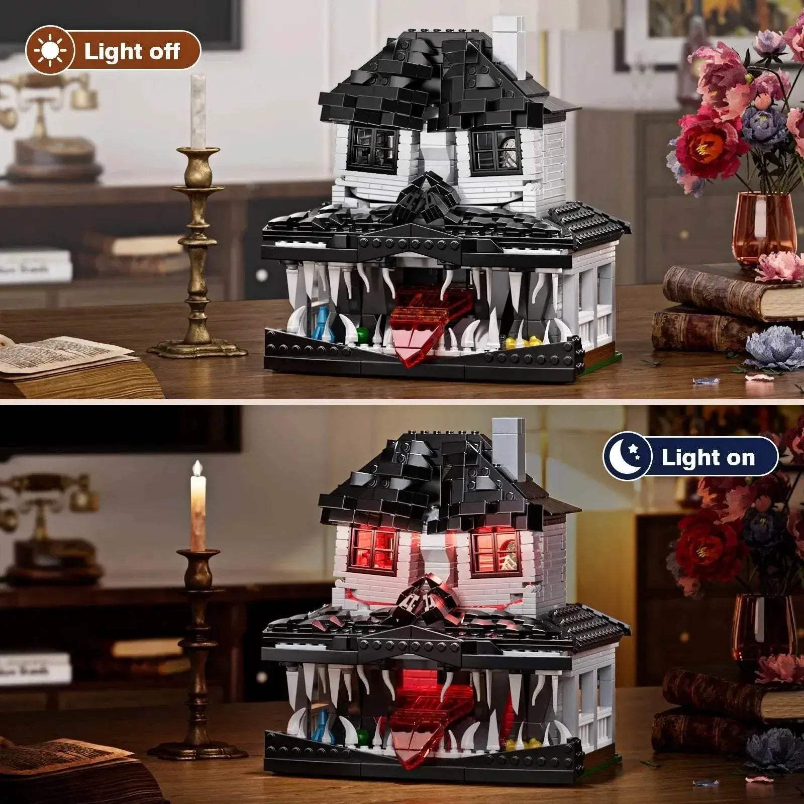  Illuminated Haunted House Blocks Model Toyland EU -  ToylandEU™