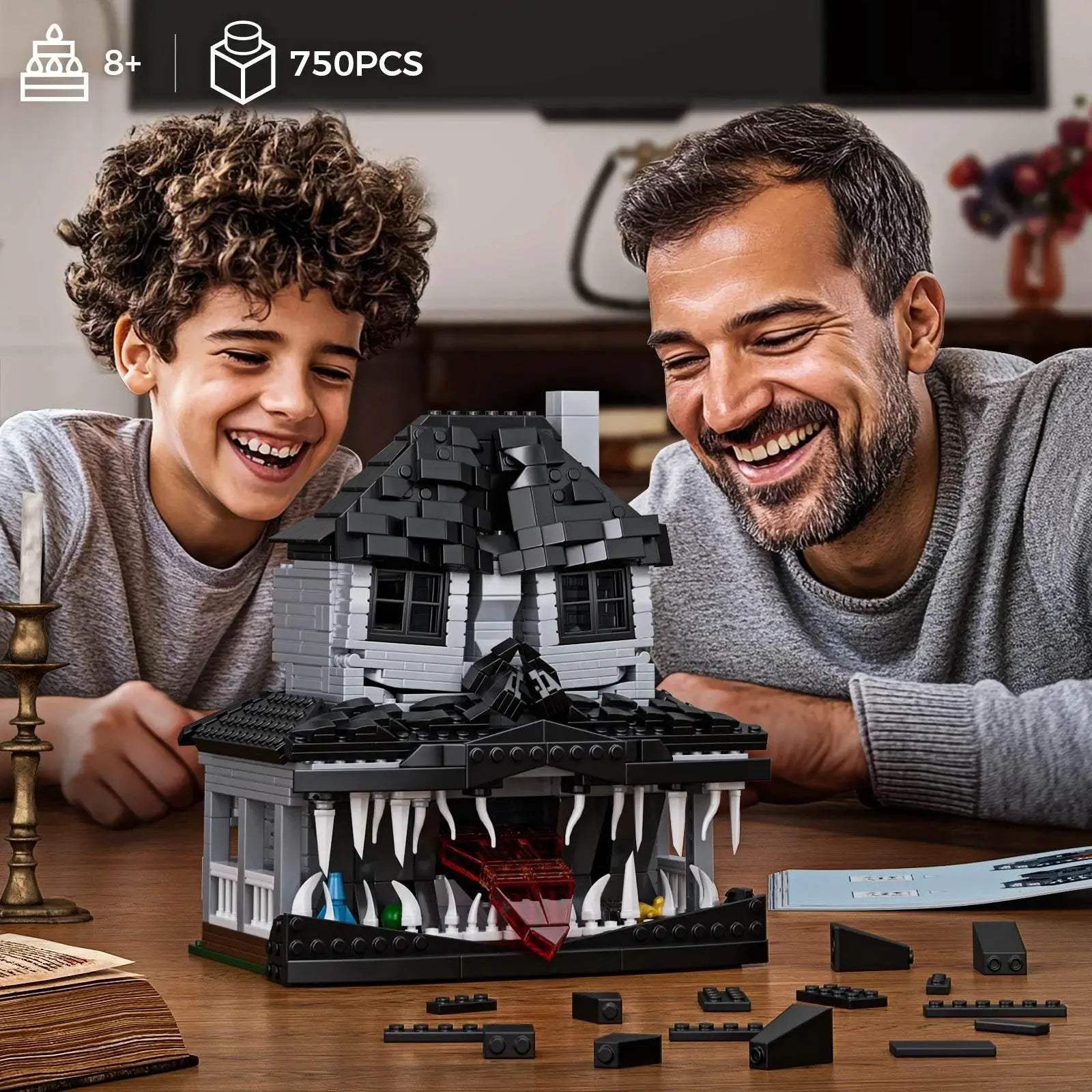  Illuminated Haunted House Blocks Model Toyland EU -  ToylandEU™