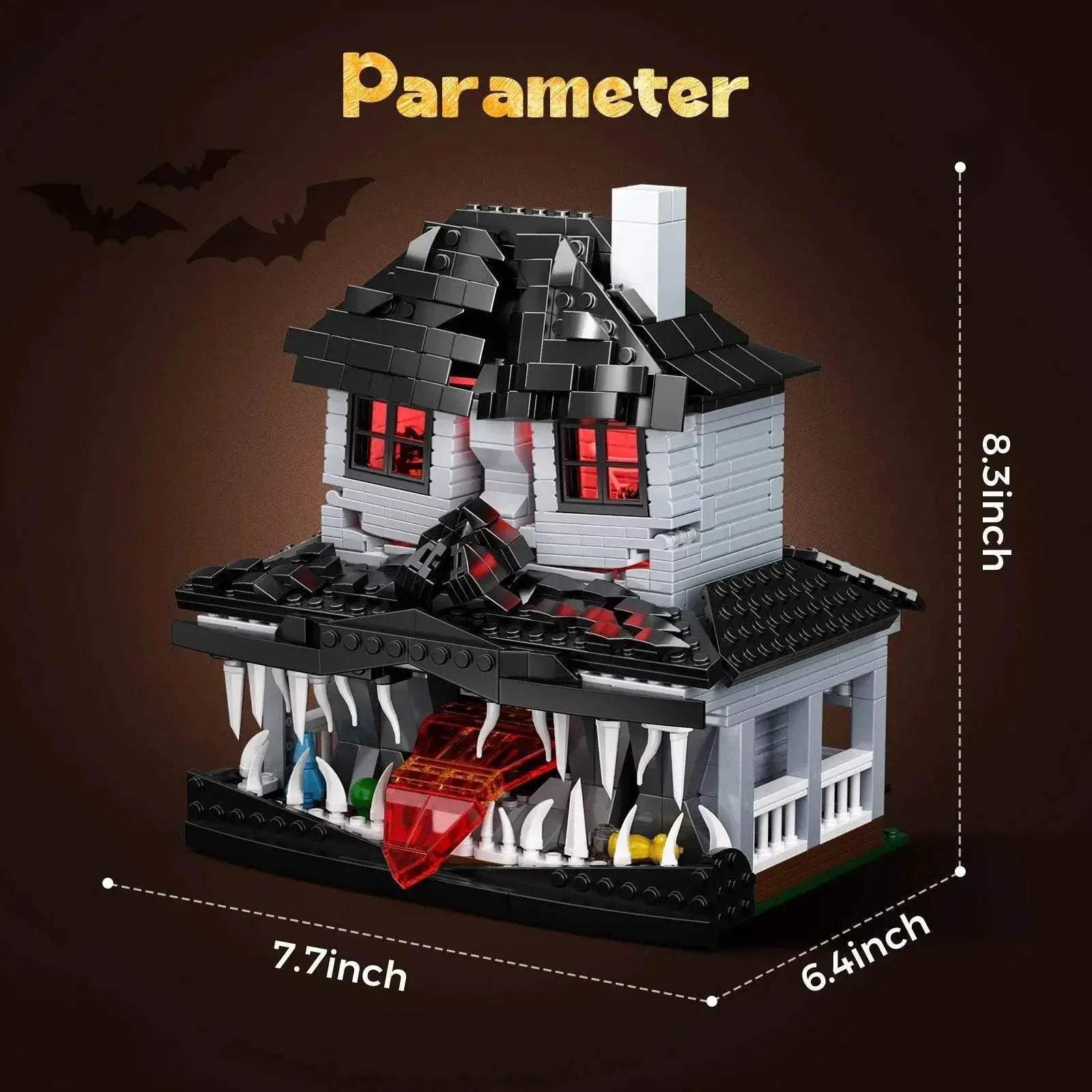  Illuminated Haunted House Blocks Model Toyland EU -  ToylandEU™