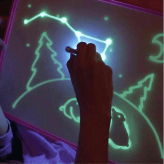 Illuminating 3D Drawing Pad for Kids with Flashlight Marker Fun - ToylandEU