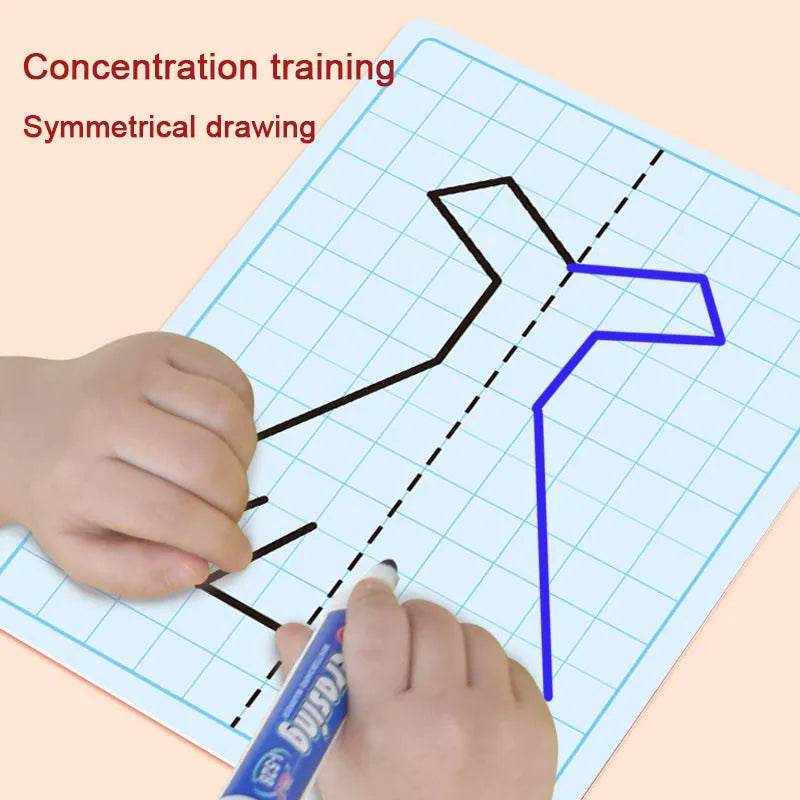 Imaginative Lattice Puzzle Drawing Toy for Kids - Enhance Artistic Skills & Cognition - ToylandEU