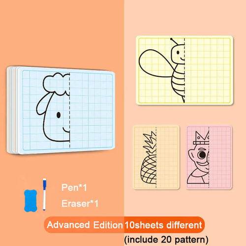 Imaginative Lattice Puzzle Drawing Toy for Kids - Enhance Artistic Skills & Cognition - ToylandEU