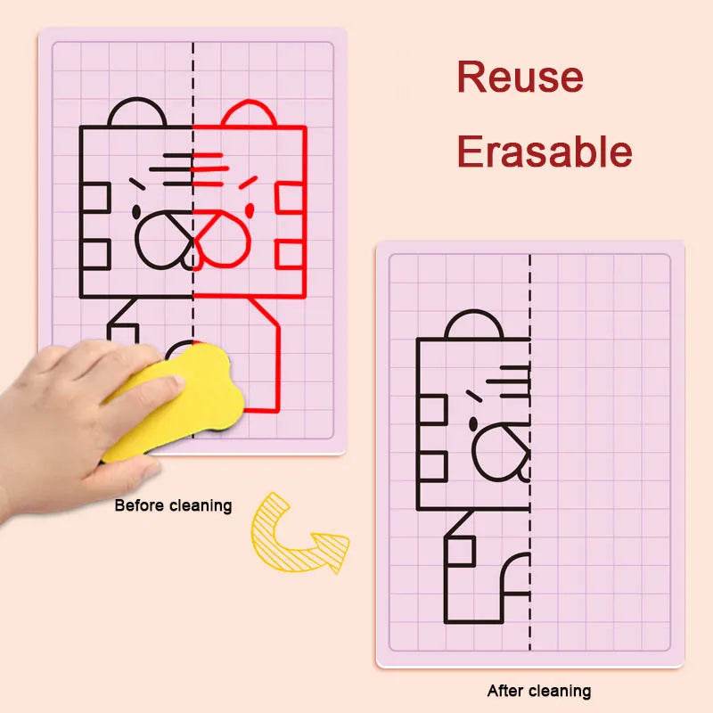 Imaginative Lattice Puzzle Drawing Toy for Kids - Enhance Artistic Skills & Cognition - ToylandEU
