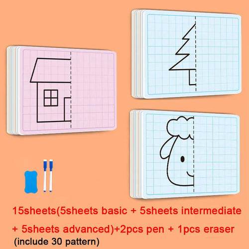 Imaginative Lattice Puzzle Drawing Toy for Kids - Enhance Artistic Skills & Cognition - ToylandEU