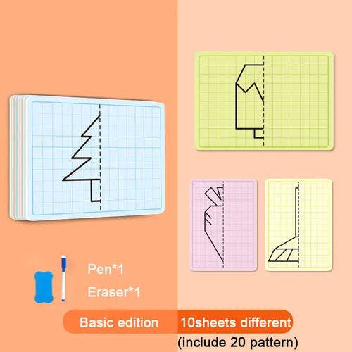 Imaginative Lattice Puzzle Drawing Toy for Kids - Enhance Artistic Skills & Cognition - ToylandEU