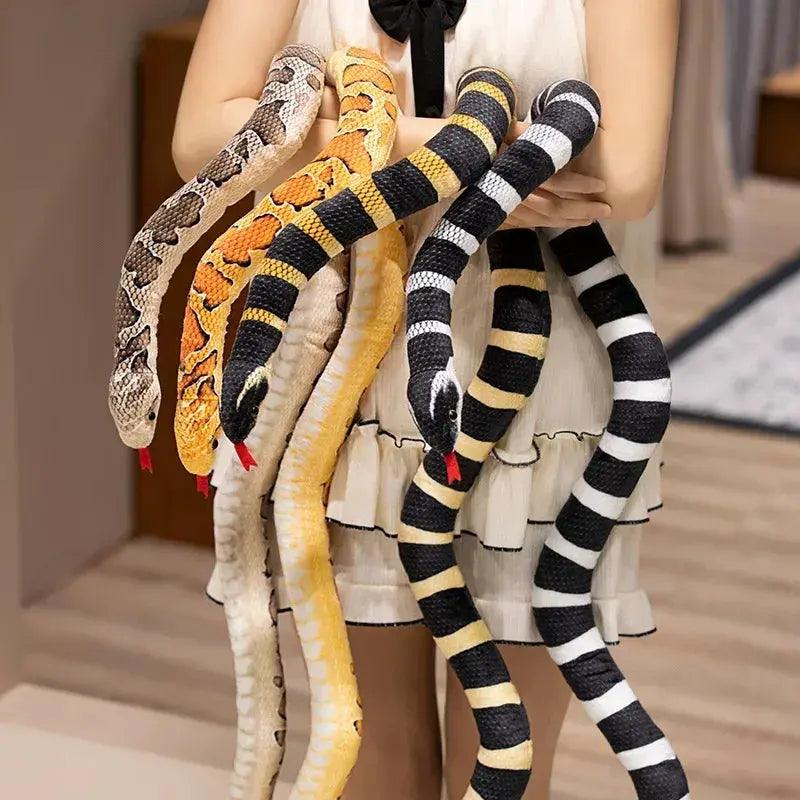  Imitation Snake Plush Toy Large 100cm For Pranks -  ToylandEU™