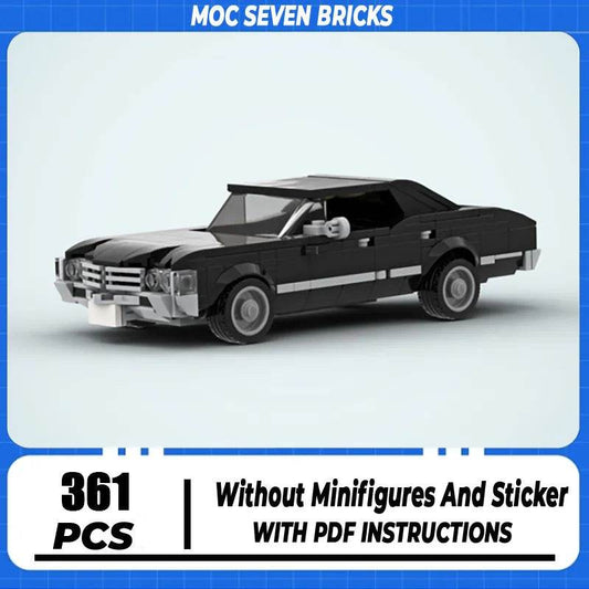 Impala Cars Moc Building Kit - 361PCS With Creative Guide Building Bricks MOC - ToylandEU