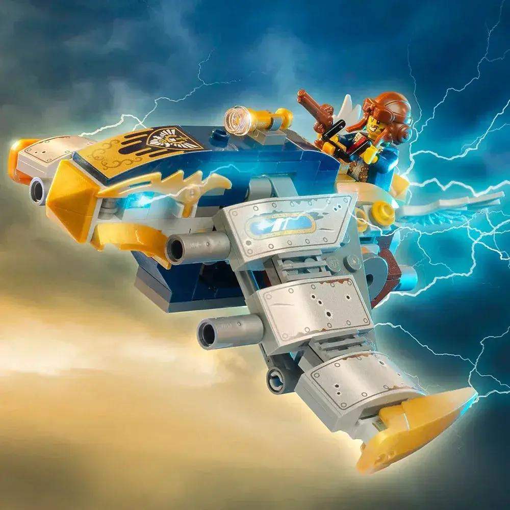 LEGO Steampunk Engine Set With Custom Figure Flint Griffon Imperial Ace 188 Bricks - ToylandEU