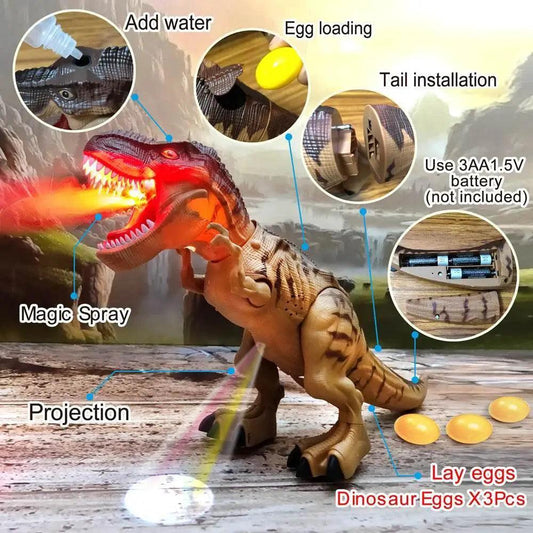  Impressive Large Electric Dinosaur Robot Toy - Kids Fun -  ToylandEU™