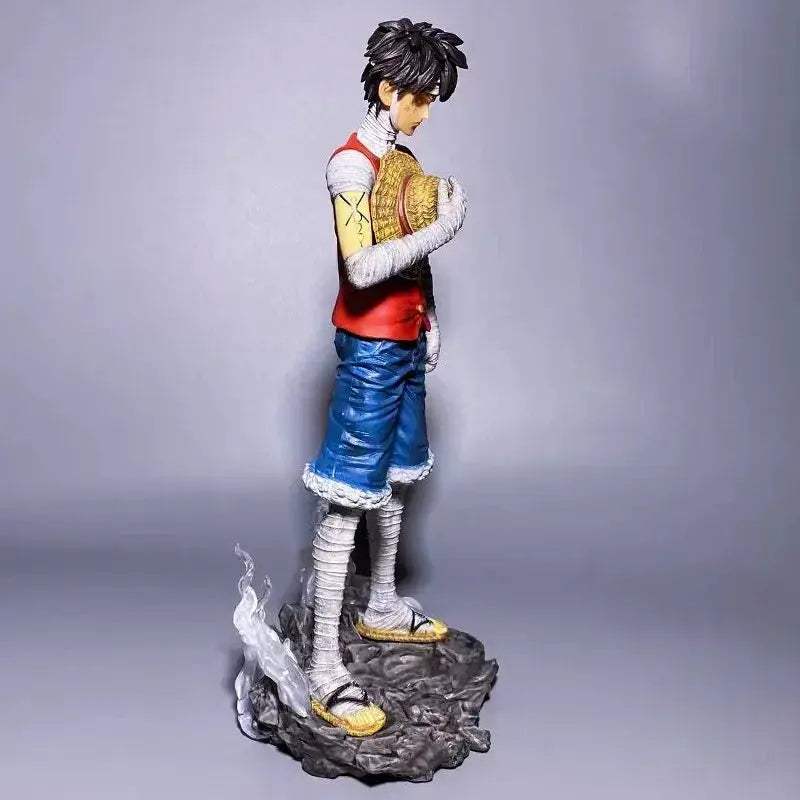 In Silent Tribute Monkey D Luffy Anime Figure, One Piece Anime Figurines 26 CM - ToylandEU