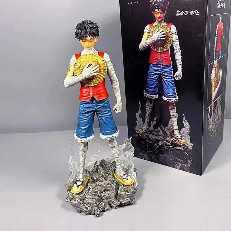 In Silent Tribute Monkey D Luffy Anime Figure, One Piece Anime Figurines 26 CM - ToylandEU