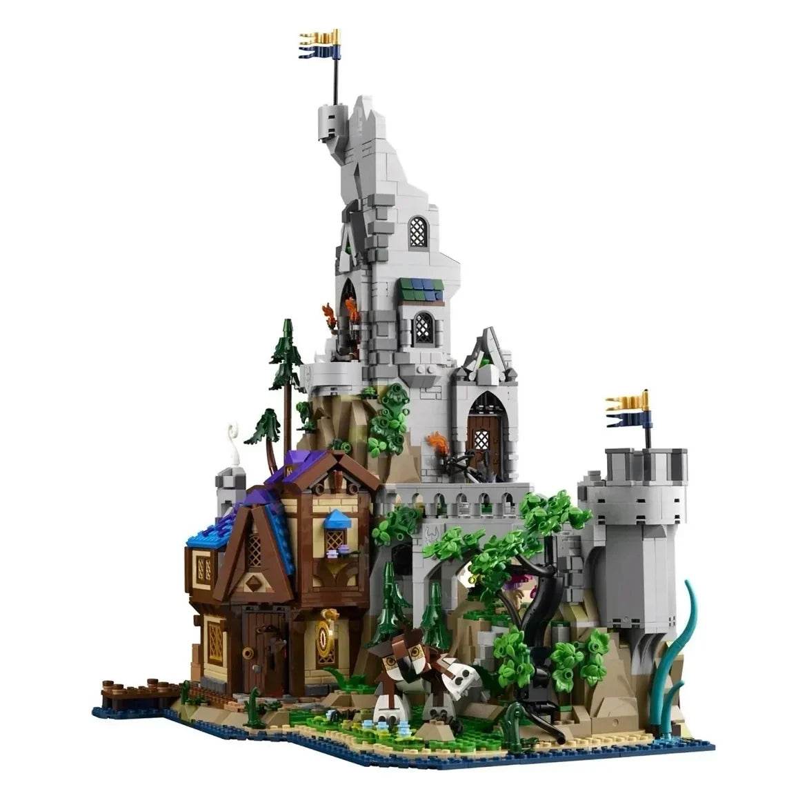 In Stock 2025 New Ideas 21348 Dungeonsed Red Dragon Toys - ToylandEU