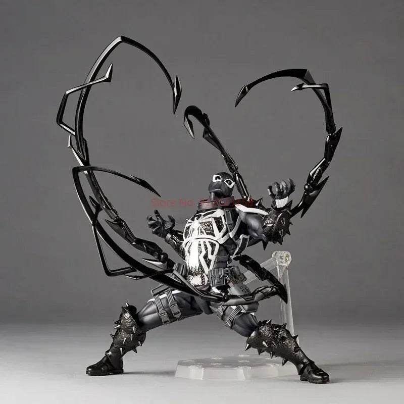 In Stock Anime Shf Figuarts Venom Toys Spider Man Action Figure Venom Articulated Movable Model Decoration Pvc Doll Birthday Gift - ToylandEU