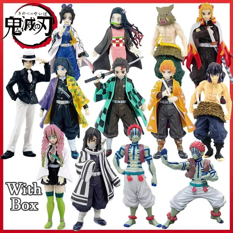 In Stock Demon Slayer Action Figure Kamado Tanjirou 16cm PVC - ToylandEU
