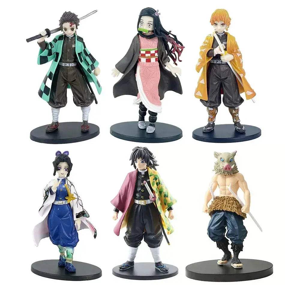 In Stock Demon Slayer Action Figure Kamado Tanjirou 16cm PVC - ToylandEU