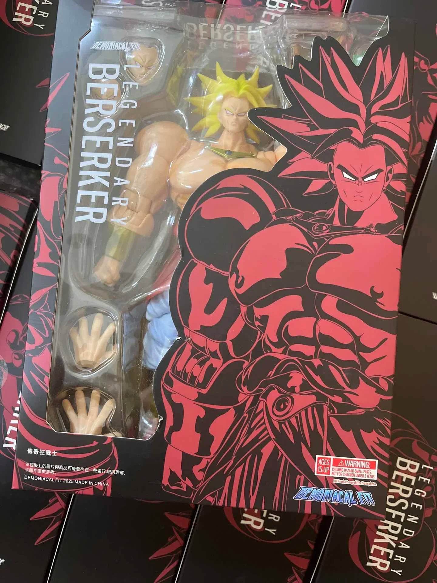 In Stock Demoniacal Fit Dragon Ball Legendary Berserker Action Figures Broly Figurine Gk Statue Collectible Model - ToylandEU