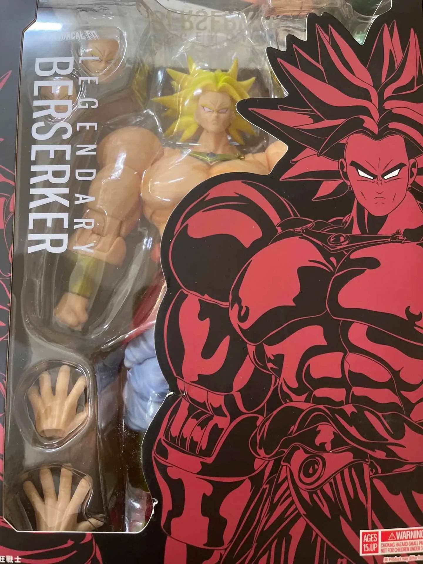 In Stock Demoniacal Fit Dragon Ball Legendary Berserker Action Figures Broly Figurine Gk Statue Collectible Model - ToylandEU