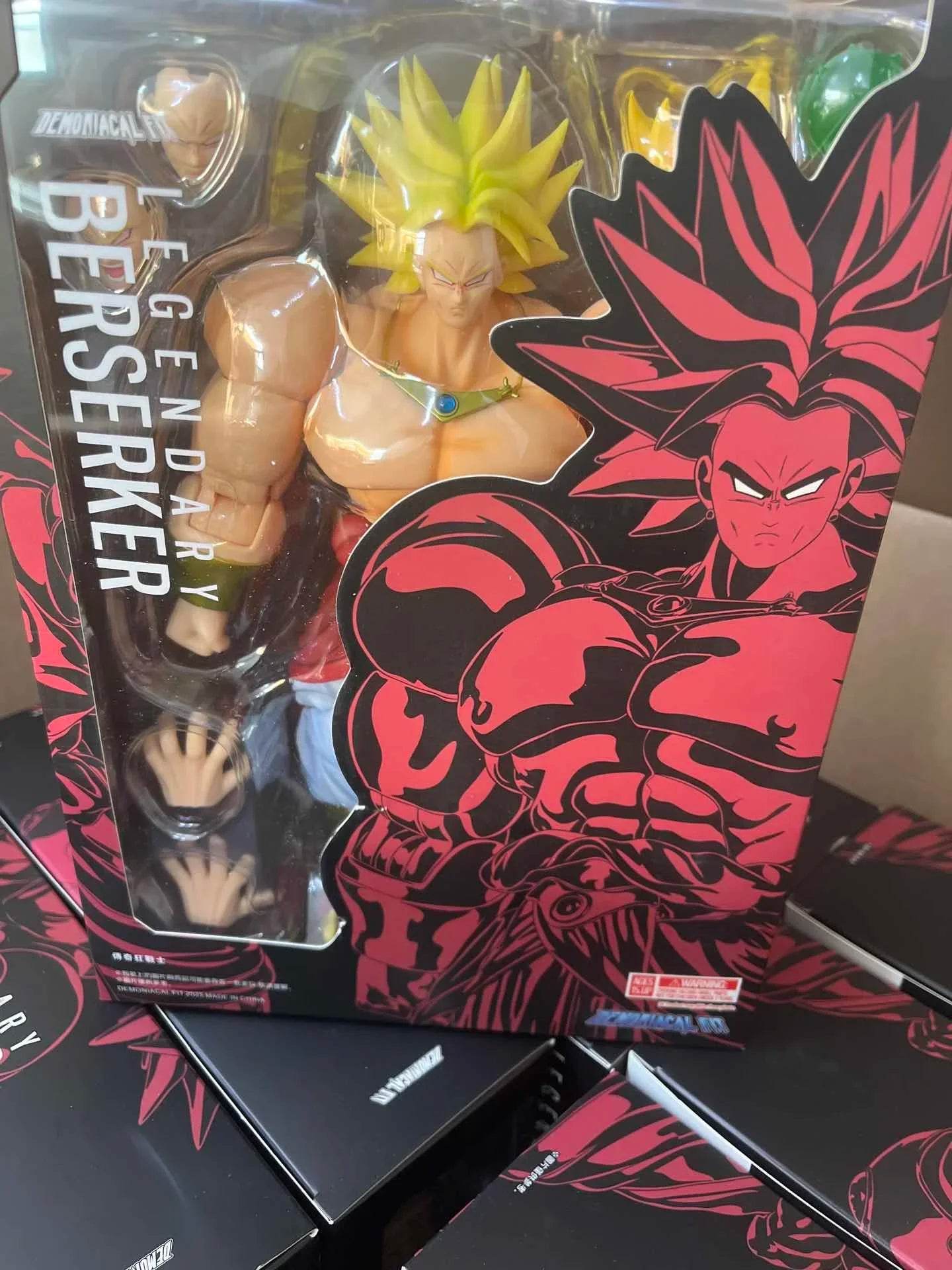 In Stock Demoniacal Fit Dragon Ball Legendary Berserker Action Figures Broly Figurine Gk Statue Collectible Model - ToylandEU