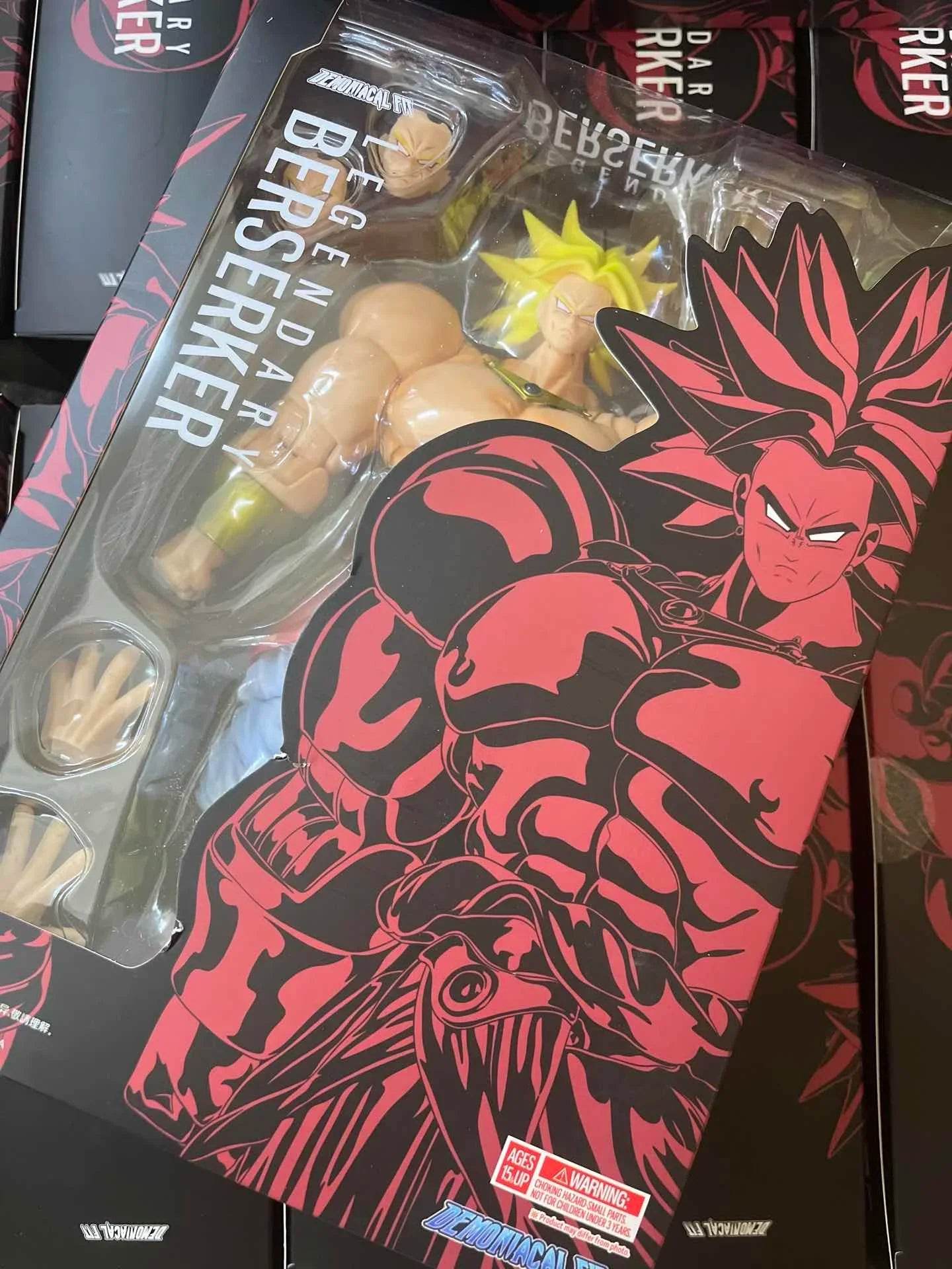In Stock Demoniacal Fit Dragon Ball Legendary Berserker Action Figures Broly Figurine Gk Statue Collectible Model - ToylandEU