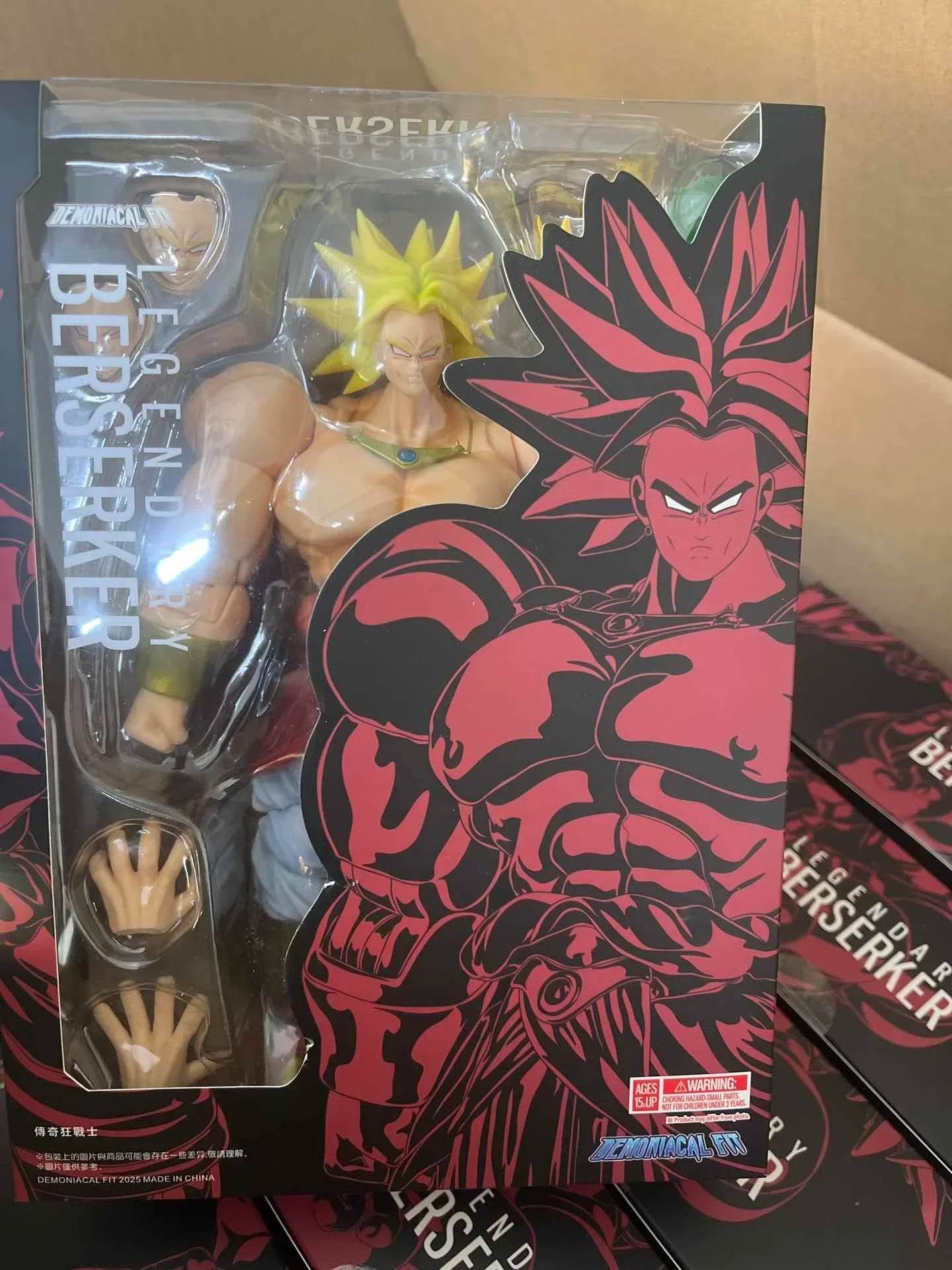 In Stock Demoniacal Fit Dragon Ball Legendary Berserker Action Figures Broly Figurine Gk Statue Collectible Model - ToylandEU