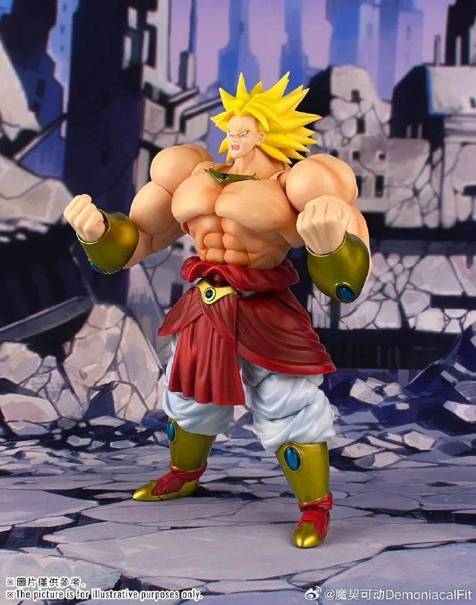 In Stock Demoniacal Fit Dragon Ball Legendary Berserker Action Figures Broly Figurine Gk Statue Collectible Model - ToylandEU