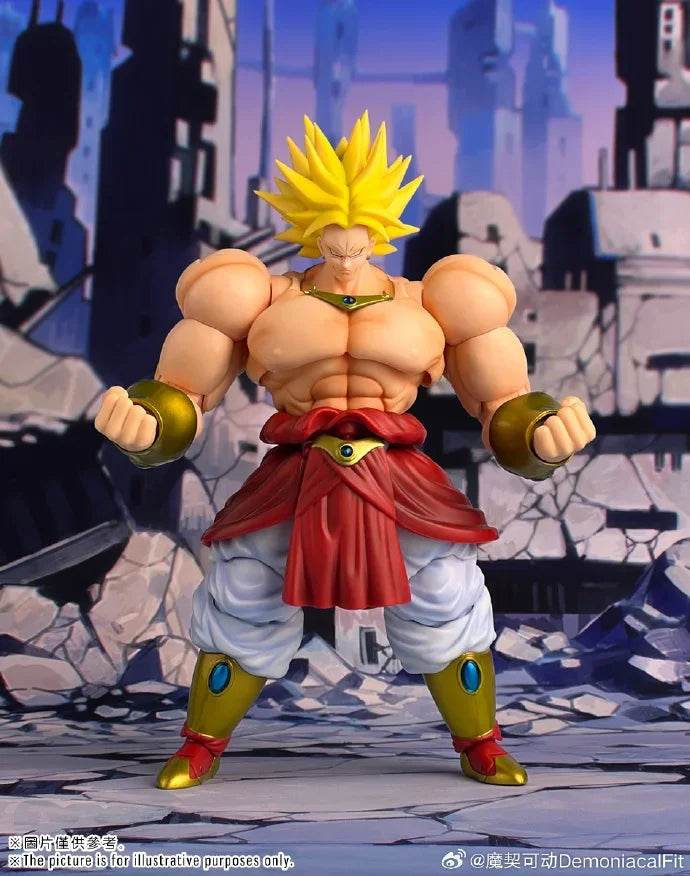 In Stock Demoniacal Fit Dragon Ball Legendary Berserker Action Figures Broly Figurine Gk Statue Collectible Model - ToylandEU