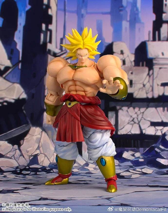 In Stock Demoniacal Fit Dragon Ball Legendary Berserker Action Figures Broly Figurine Gk Statue Collectible Model - ToylandEU