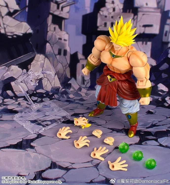 In Stock Demoniacal Fit Dragon Ball Legendary Berserker Action Figures Broly Figurine Gk Statue Collectible Model - ToylandEU