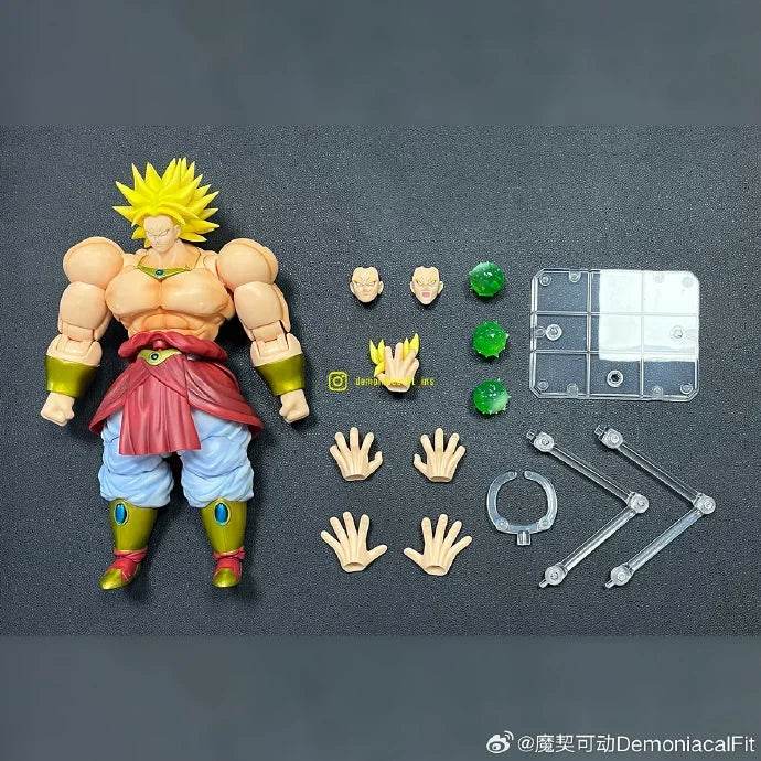 In Stock Demoniacal Fit Dragon Ball Legendary Berserker Action Figures Broly Figurine Gk Statue Collectible Model - ToylandEU
